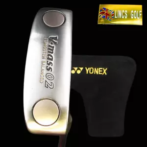 Yonex V-Mass 02 Tungsten Balanced Putter 91cm Steel Shaft Yonex Grip Yonex HC - Picture 1 of 11