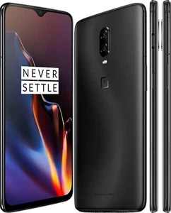 OnePlus 6T Original 8GB RAM 128GB ROM Dual SIM 6.41"Black Android Smartphone - Afbeelding 1 van 25