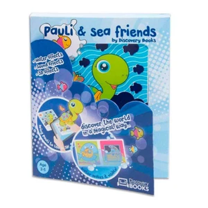 Discovery Books Pauli and Sea Friends Libro de baño interactivo - Imagen 1 de 3