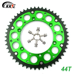 KKE 44T Rear Hybrid Sprocket Fit Kawasaki KX250F KX450F 2006-2024 KX125 KX250 - Imagen 1 de 12