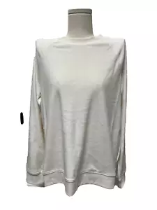 Stars Above Damen Sweatshirt Off White Soft Micro Fleece Velour Gr. S - Bild 1 von 11
