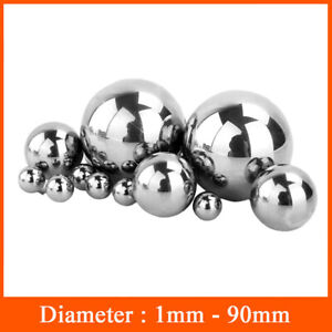A2 Stainless Steel Ball Dia 1mm - 90mm High Precision Bearing Balls Smooth Ball