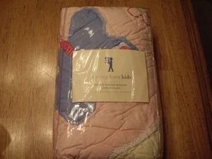 NUEVO CON ETIQUETAS Antiguo Stock Pottery Barn Sophie Almohada Acolchada Falsa Mariposas Rosa Amarillo  - Imagen 1 de 3