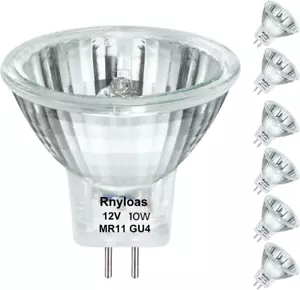 6 Pack 10 Watt MR11 12 Volt Precision Reflector Fiber Optic Bulb 10W 12V - Picture 1 of 4