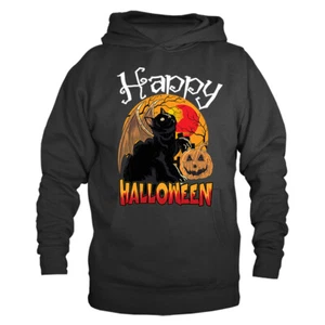 Halloween Kostüm gruselige Hexen Kürbis Geist Grafik Hoodie - Bild 1 von 2