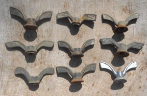 Lot de 9 Vis Papillon Anciens pour Vélo ! - Picture 1 of 4