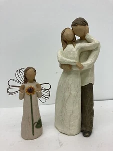 Willow Tree Figurine ANGEL OF SUMMER 5" & TOGETHER 9" 2000 by Susan Lordi - Picture 1 of 8