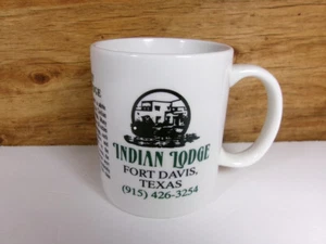 INDIAN LODGE FORT DAVIS, TEXAS COFFEE CUP MUG - SOUTHWEST STYLE - Bild 1 von 5