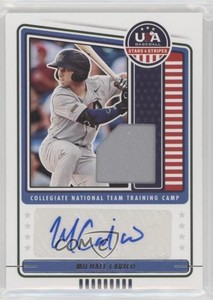 2023 Panini USA Baseball Stars & Stripes Materials Michael Carico #CNTC-MC Auto