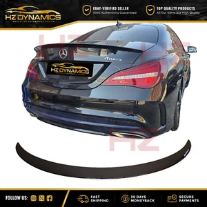 ALERÓN MALETERO LABIO TRASERO NEGRO BRILLANTE PARA MERCEDES CLASE CLA W117 AMG CLA45 13-18 - Imagen 1 de 6