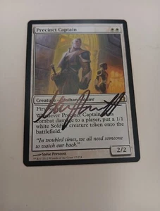 Rávnica Precinct Captain PRUEBA DE ARTISTA Firmado por Steve Prescott Magic The Gathering - Imagen 1 de 1