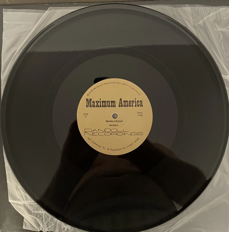 Maximum America- Missiles In Europa/Hecklers/Sweet Home Alabama- Vinyl E.P. - Image 1 of 2