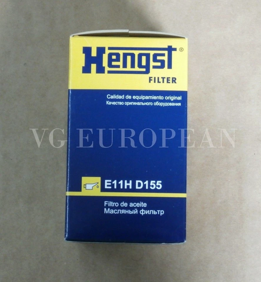 Kit Filtro Aceite Mercedes Benz W203 Clase C Hengst (Filtro Papel) 0001802209 NUEVO Foto 1 de 1