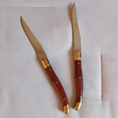 Lot De 2 Couteaux De Marque LAGUIOLE - Photo 1/3