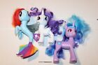 LOT of 3 MY LITTLE PONY Big Toys Figures Sea Horse Moveable Head