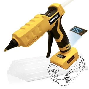 MONVICT Cordless Glue Gun for Dewalt 20V Battery, Upgraded 100W Digital Tempe... - Picture 1 of 6