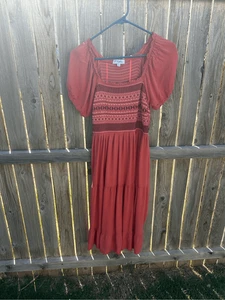 Polagram dress mid length short sleeve size small - Picture 1 of 7