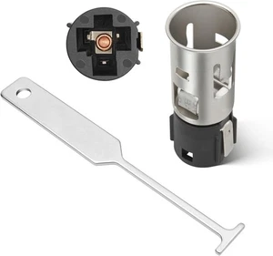 Cigarette Lighter Socket 25776667 Replace for Chevrolet Silverado 1500 2500 3500 - Picture 1 of 8