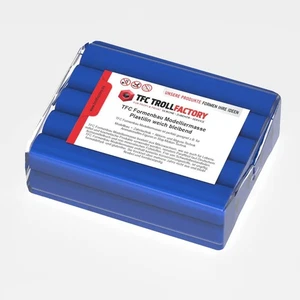 TFC Modelliermasse dunkelblau Plastilin weich bleib. schwefelfrei 5kg (10x500g) - Bild 1 von 7