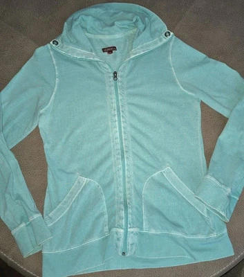 Chaqueta polar Merona cremallera completa manga larga bolsillos talla mediana Foto 1 de 4