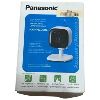 Panasonic Indoor Camera KX-HNC200C for Home Network System (White) Foto 1 de 4