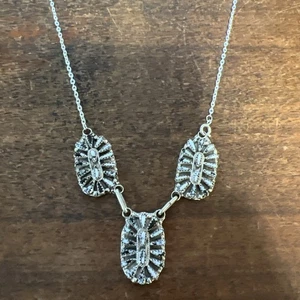 Navajo Cluster Necklace Native American White Buffalo Turquoise Small Zuni SMW#1 - Picture 1 of 8