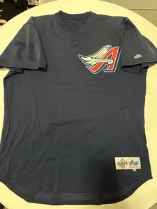 DAMAGED Majestic Los Angeles Angels of Anaheim blank BP Jersey 48 XL - Picture 1 of 16