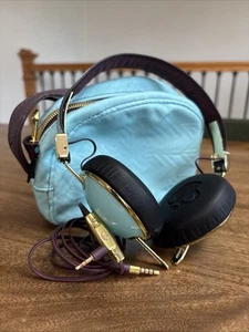 Auriculares Skullcandy Knockout con cable azul azulado con estuche funcionando probado - Imagen 1 de 24