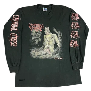 Camicia vintage Cannibal Corpse "VILE" manica lunga tour - Foto 1 di 3