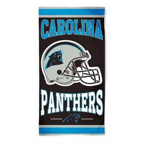 Officially Licensed NFL Carolina Panthers Beach Towel, 30" x 60" - Picture 1 of 5
