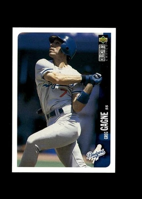 Greg Gagne 1996 Collector's Choice Baseball Card #579 Los Angeles Dodgers - Image 1 of 2