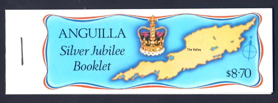 1977 Anguilla, Silver Jubilee Booklet, complete MNH - Image 1 of 1