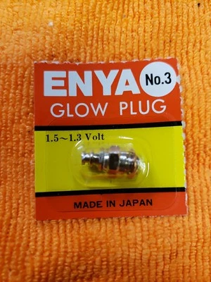 ENYA Plugs - single one plug of ENYA No. 3 hot type Glow Plug - one New Plug! - Image 1 of 4