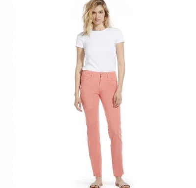 Fabrizio Gianni Pink Straight Leg Pants Size 10 Foto 1 de 4