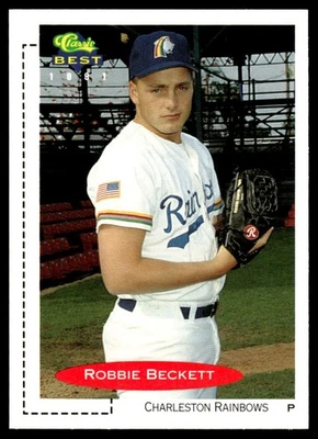 1991 Classic Best Robbie Beckett Charleston Rainbows #162 - Image 1 of 2