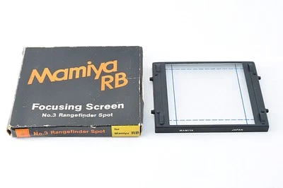 【EXC+5 w/Box】Mamiya RB67 Focusing Screen No.3 Rangefinder Spot From JAPAN - Image 1 of 4