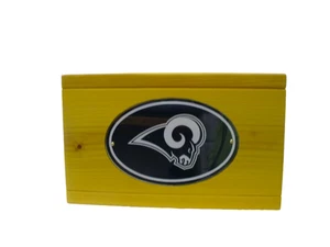 LOS ANGELES RAMS FOOTBALL -- ALTER STIL -- VOLLE GRÖSSE ERWACHSENE EINÄSCHERUNGSURNE - Bild 1 von 3