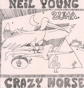 Neil Young With Crazy Horse Zuma LP vinyl Europe Reprise 1975 reissue - Picture 1 of 2