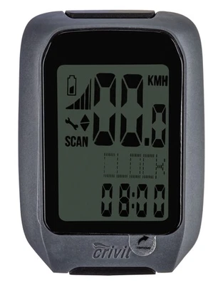 CRIVIT Fahrradcomputer kabellos Fahrradtacho Fahrrad Kilometerzähler - Bild 1 von 2