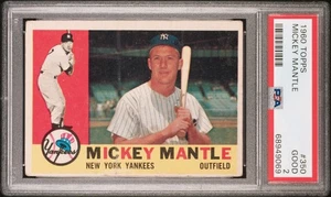 1960 Topps Mickey Mantle #350 PSA 2 - Bild 1 von 2