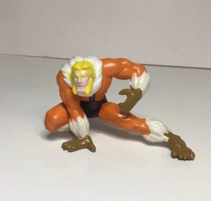 Figura PVC Diente de Sable Marvel X Men 2 Pulgadas de Alto 3 Pulgadas de Largo 1991 - Imagen 1 de 19