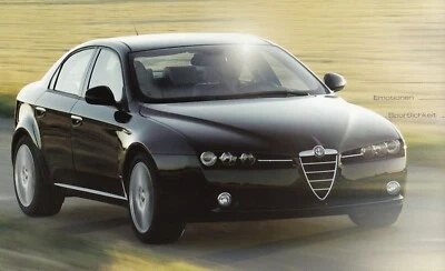 ALFA ROMEO 159 sedán familiar deportivo folleto 2005 S Foto 1 de 2