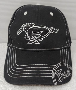 Gorra de béisbol Ford Mustang Car Auto Racing 100 % algodón negra - Imagen 1 de 5