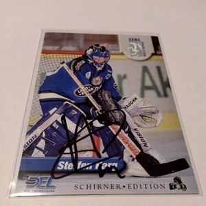 LED TradingCard Serc Wild Wings 1998/99 Signed Steffen Karg
