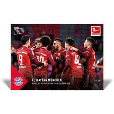 Topps Now Bundesliga 2021-22 - Card 084 - Bayern Munich - Record: 102 goals EN