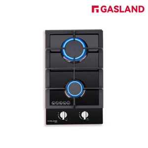 Gasland 30cm Gas Cooktop 2 Burner Heavy Duty Glass Cook Top Stove NG LPG Kitchen - Picture 1 of 12