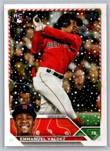2023 Topps Holiday Emmanuel Valdez H171 (RC) - Bild 1 von 2
