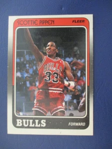 1988 Fleer Scottie Pippen Rookie Card Rc 20 Bulls! - Picture 1 of 3