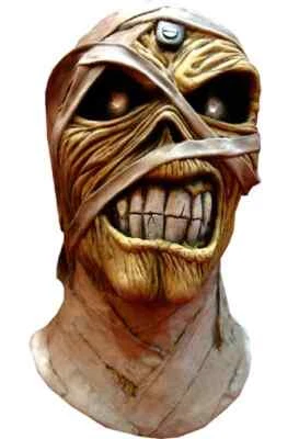Eddie Powerslave Mask Iron Maiden Fancy Dress Up Halloween Costume Accessory - Image 1 of 2