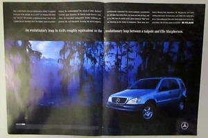 Mercedes-Benz ML 430 1998 ""A Tadpole & Elle McPherson"" anuncio impreso original - Imagen 1 de 1